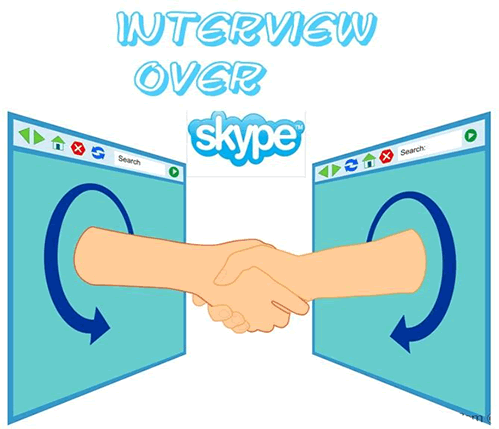 optage Skype videointerviews