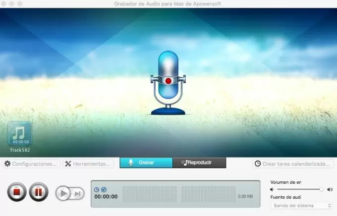grabar música de mac