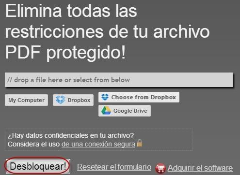 campana Resbaladizo Ondas Unlocker PDF gratis – Desbloquear documentos PDF online