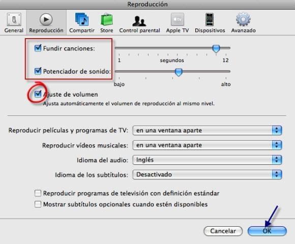 normalizar audio para Mac