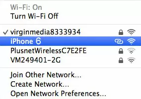 elegir conexión wifi