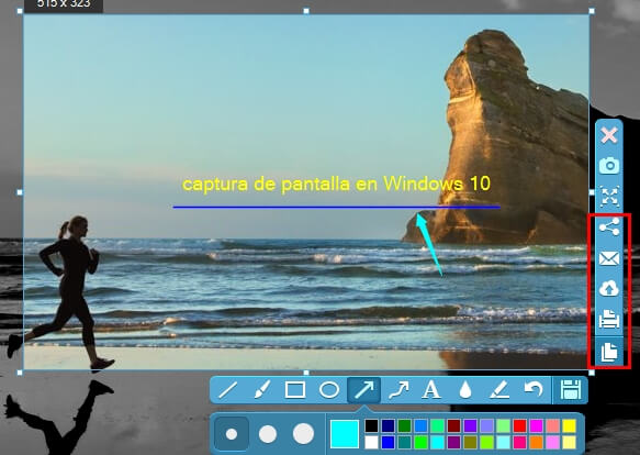 cómo capturar la pantalla en Windows 10