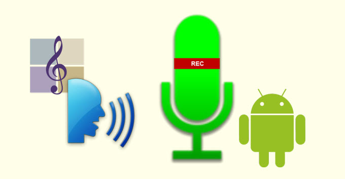 grabación de voz de Android