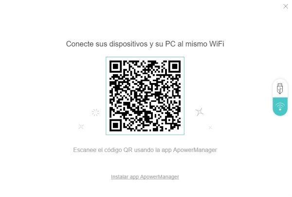 conectar android a apowermanager