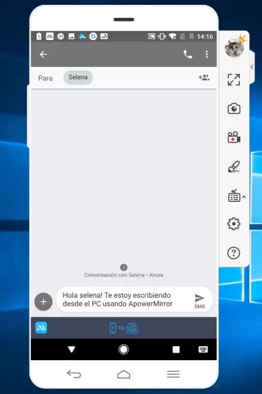 enviar sms desde PC