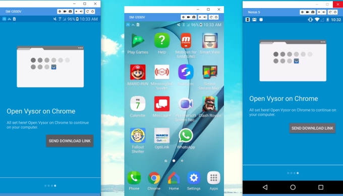 controlar varios celulares Android con Vysor