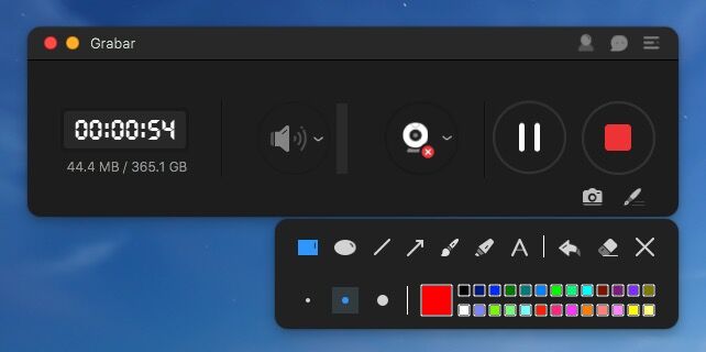 grabador de pantalla para Mac