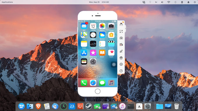 ver pantalla android en Mac