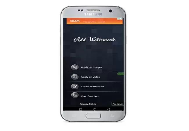 aplicación de marca de agua para Android