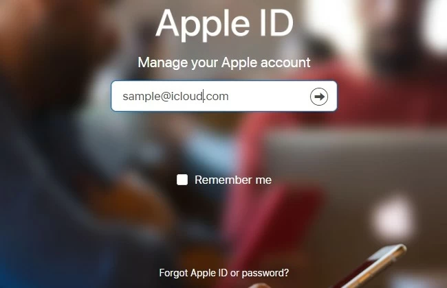 olvidar apple ID o contraseña