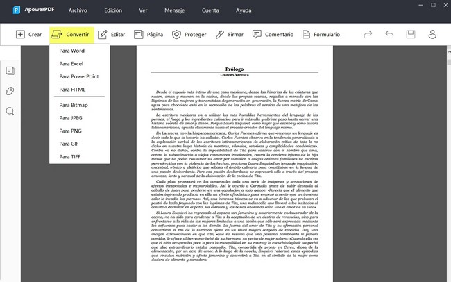 Resaltador de texto para PDF el texto en un documento PDF