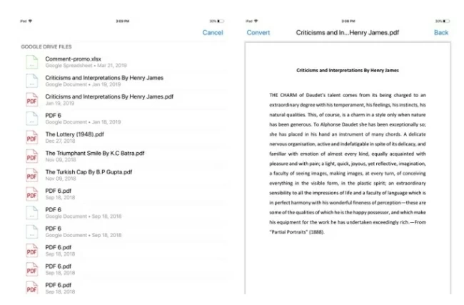 convertir PDF a PPT en iPad gratis