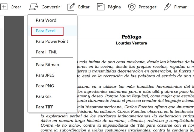software para convertir extracto bancario PDF a Excel 