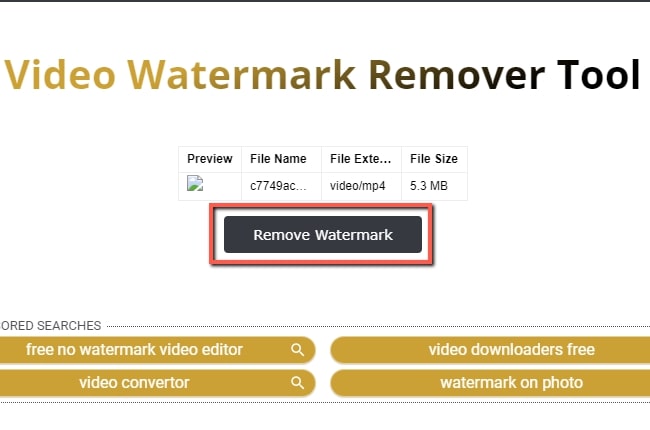 removedor de marcas de agua de video