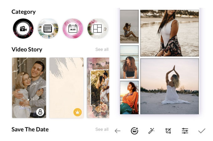 storyart apps para hacer collage de fotos