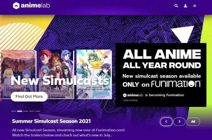 animelab sitios de anime