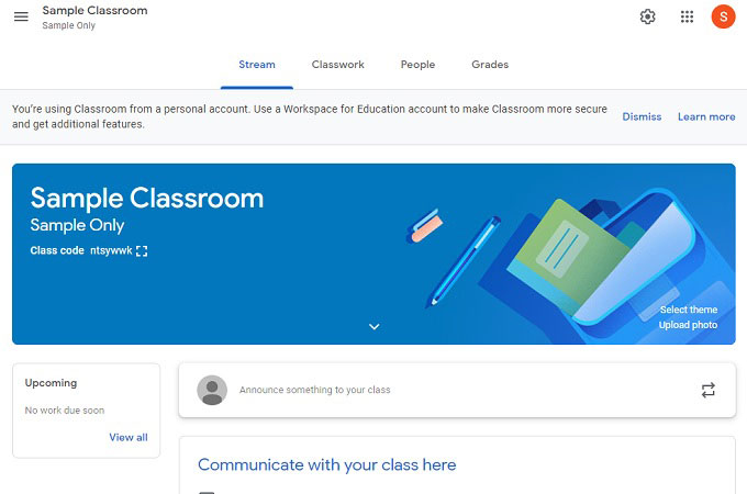 google classroom software for school