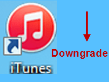 downgrade d'iTunes