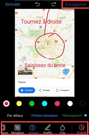 qnnoter google maps sur android
