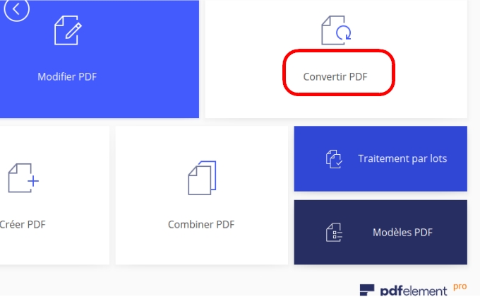 PDF en TIFF via PDFelement