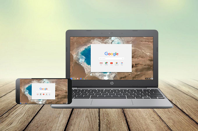 connecter android à votre chromebook