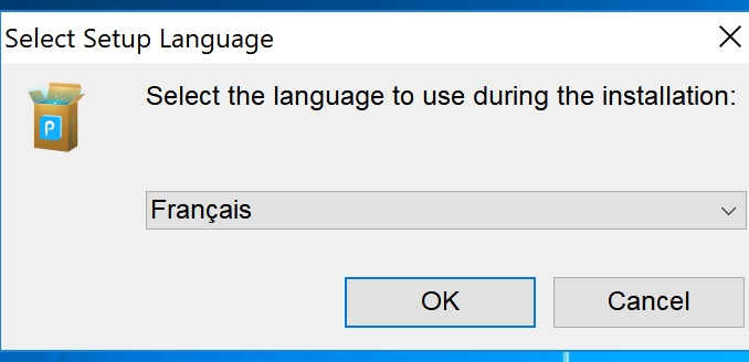 sélectionnez une langue