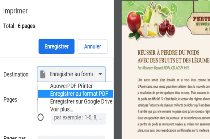 supprimer un mot de passe PDF via Google