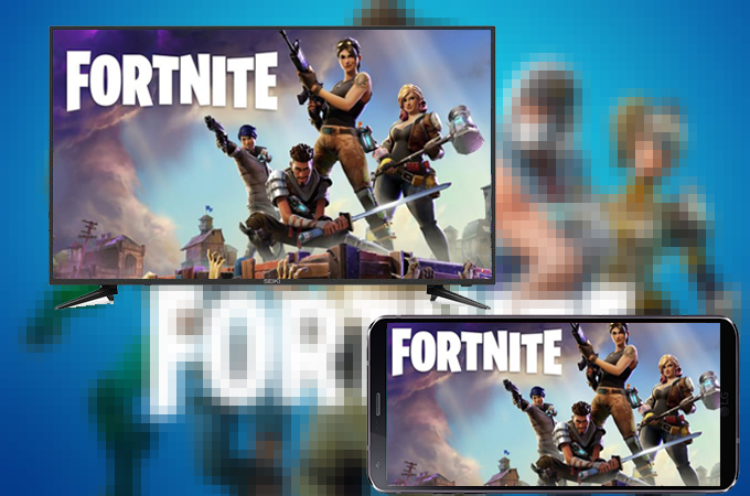 comment jouer a fortnite sur tele