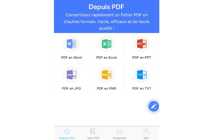 convertir un pdf sur android avec pdfconverter apowersoft