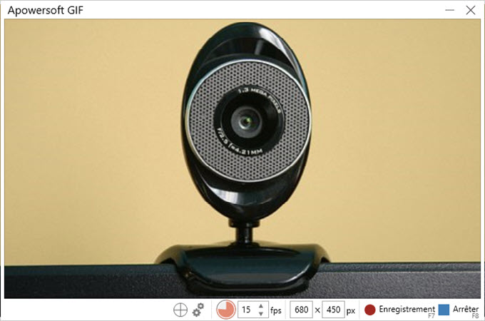 enregistrer la webcam
