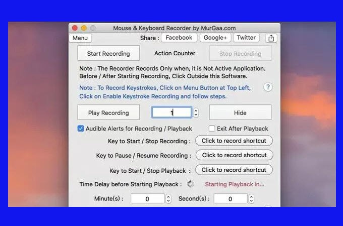 Murgaa Macro Recorder for Mac