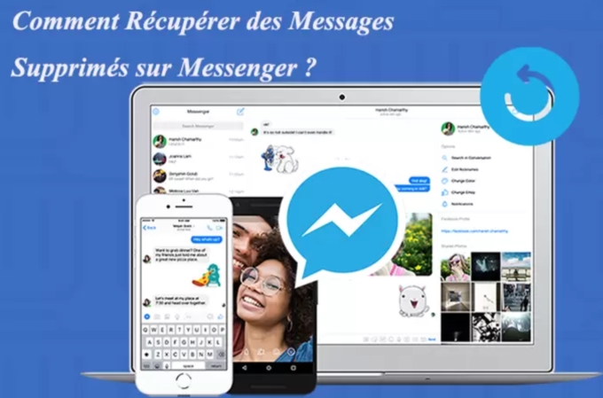 récupérer message sur Messenger