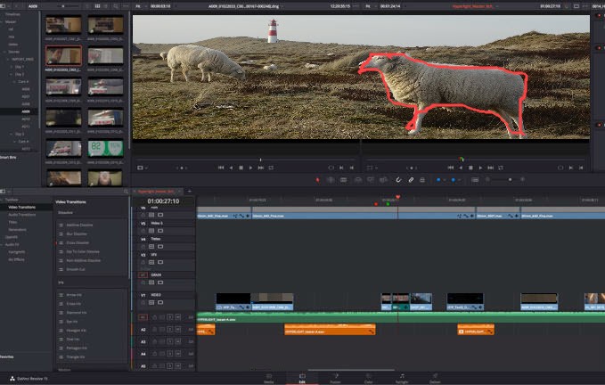 utiliser DaVinci Resolve