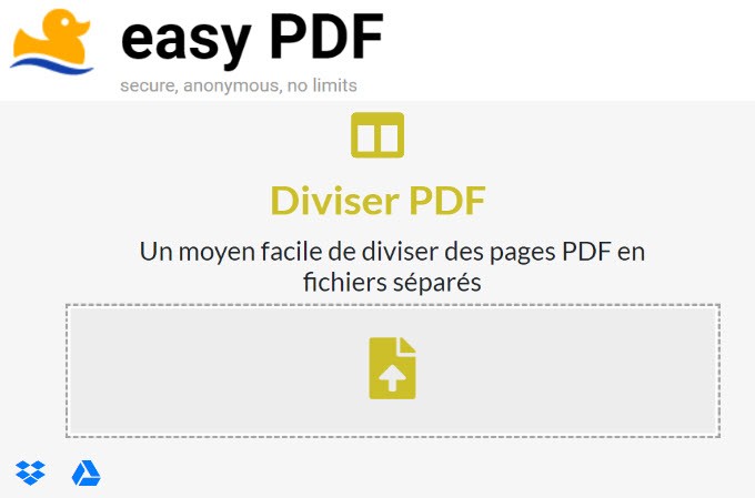 utiliser Easy PDF