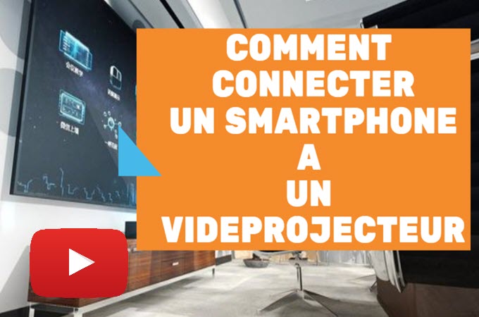connecter un smartphone a un videoprojecteur