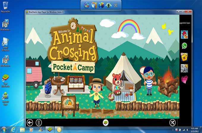 jouer à Pocket Camp sur PC via BlueStacks