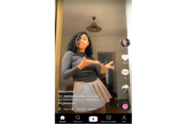 devenir populaire sur tik tok danse