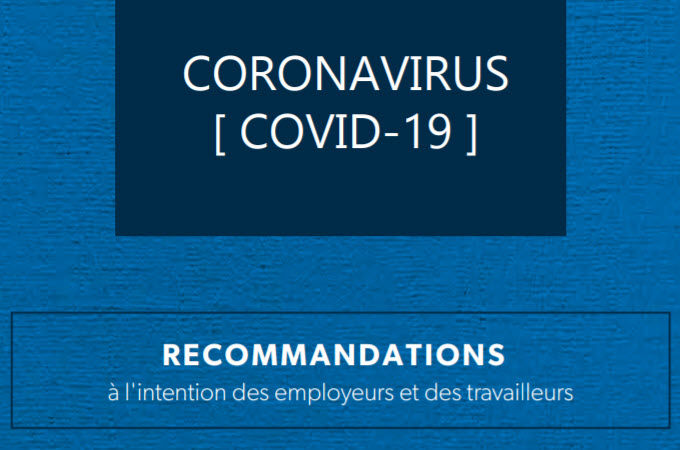 guide de prévention du coronavirus pour les travailleurs