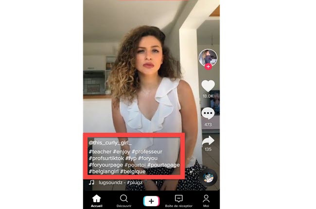 utiliser des hash-tags tiktok