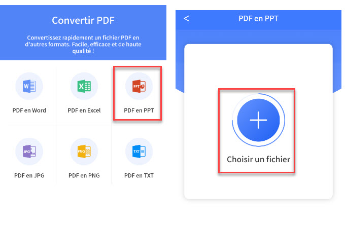 convertir un pdf en ppt avec apowersoft
