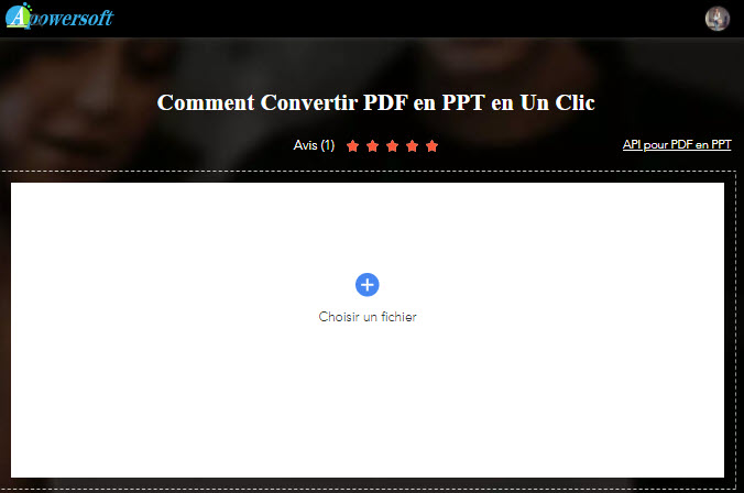 convertir un pdf en ppt sur ipad avec apowersoft