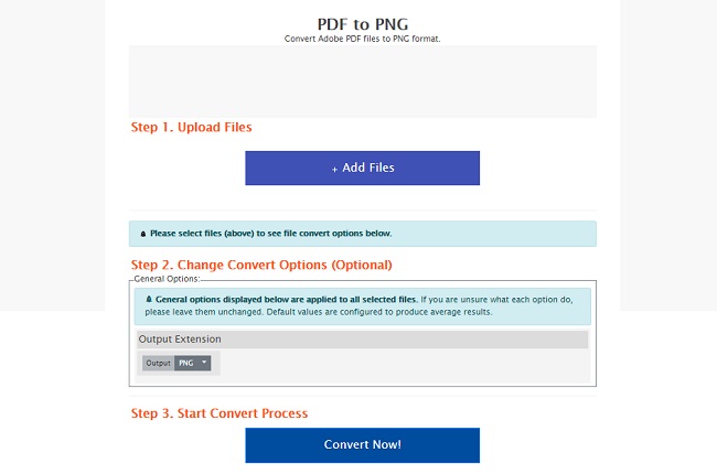 Guide de conversion PDF en PNG