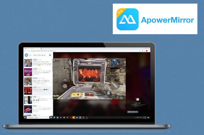 un live streaming avec ApowerMirror