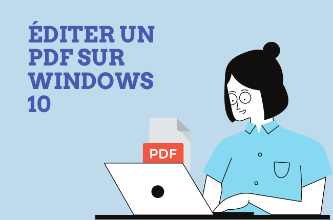 éditer un PDF sur Windows 10 