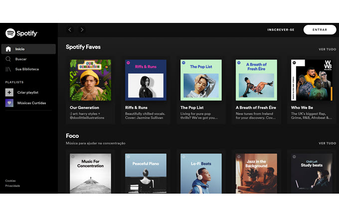 musique sur Spotify