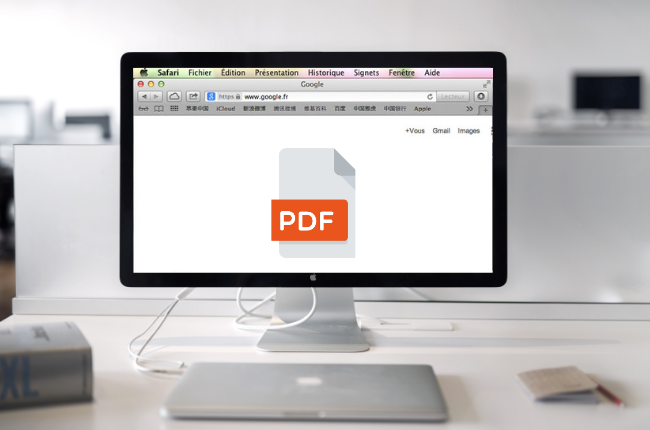 télécharger un PDF depuis Safari sur Mac