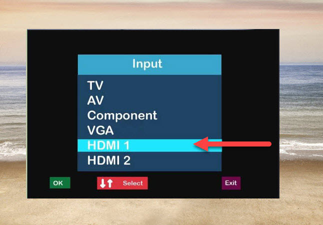 source HDMI 