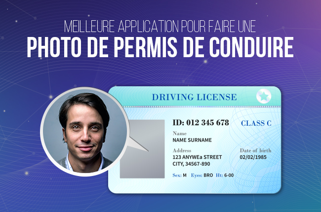 photo du permis de conduire