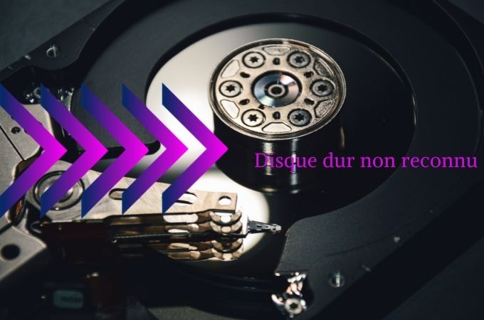réparer un disque dur extere non reconnu