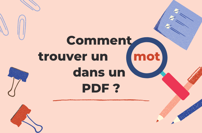 trouver un mot dans un PDF